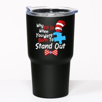 Autism Awareness Why Fit In When You Were Born To Stand Out Puzzle Tumbler