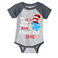 Autism Awareness Why Fit In When You Were Born To Stand Out Puzzle Infant Baby Jersey Bodysuit