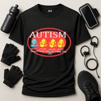 Autism Being Different Can Be A Good Thing Ducks Performance Shirt