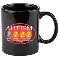 Autism Being Different Can Be A Good Thing Ducks 11oz C Handle Ceramic Mug