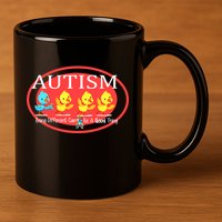 Autism Being Different Can Be A Good Thing Ducks 11oz C Handle Ceramic Mug