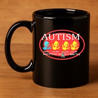 Autism Being Different Can Be A Good Thing Ducks 11oz C Handle Ceramic Mug