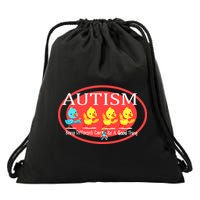 Autism Being Different Can Be A Good Thing Ducks Drawstring Bag