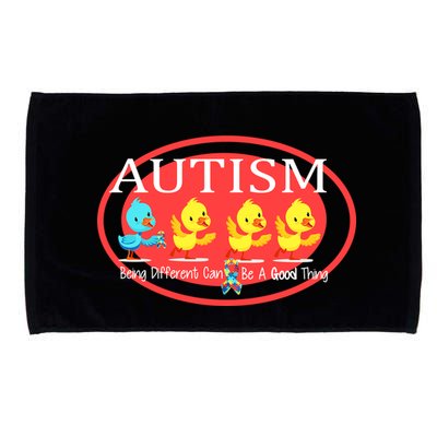 Autism Being Different Can Be A Good Thing Ducks Microfiber Hand Towel