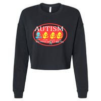 Autism Being Different Can Be A Good Thing Ducks Cropped Pullover Crew