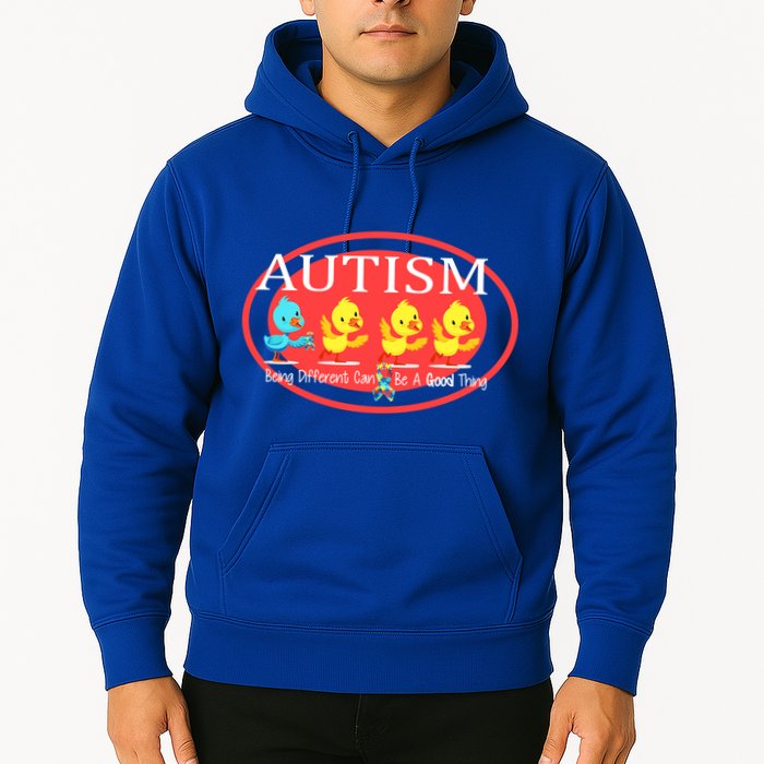 Autism Being Different Can Be A Good Thing Ducks Hoodie