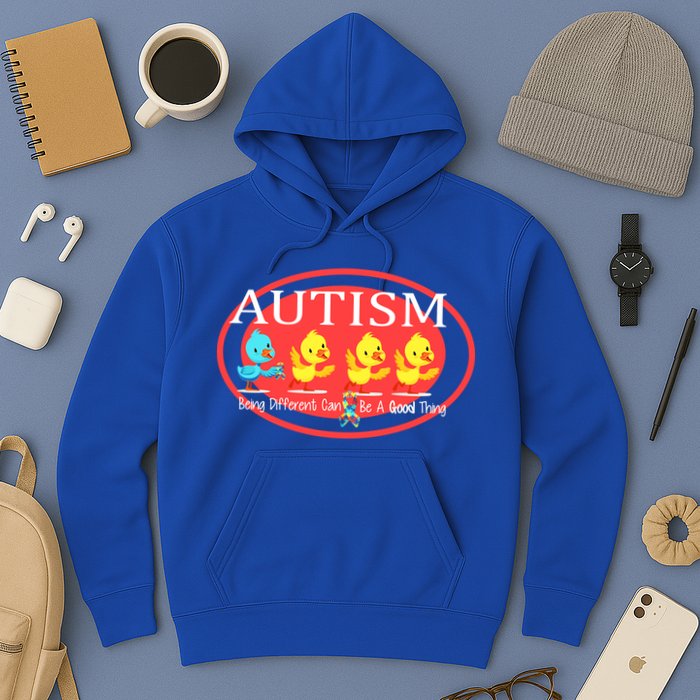 Autism Being Different Can Be A Good Thing Ducks Hoodie