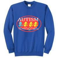 Autism Being Different Can Be A Good Thing Ducks Sweatshirt
