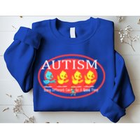 Autism Being Different Can Be A Good Thing Ducks Sweatshirt