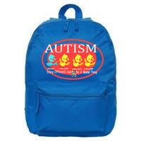 Autism Being Different Can Be A Good Thing Ducks 16 in Basic Backpack