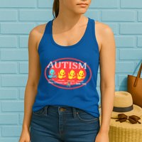 Autism Being Different Can Be A Good Thing Ducks Womens Tank Top
