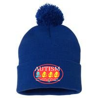 Autism Being Different Can Be A Good Thing Ducks Pom Pom 12in Knit Beanie