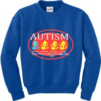Autism Being Different Can Be A Good Thing Ducks Kids Sweatshirt