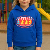 Autism Being Different Can Be A Good Thing Ducks Kids Hoodie