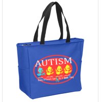 Autism Being Different Can Be A Good Thing Ducks Zip Tote Bag