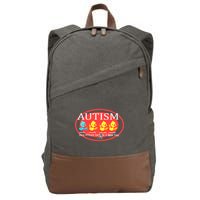 Autism Being Different Can Be A Good Thing Ducks Cotton Canvas Backpack