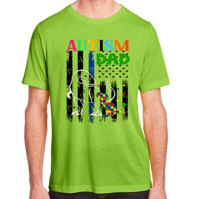 Autism Dad Adult ChromaSoft Performance T-Shirt