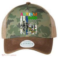 Autism Dad Legacy Tie Dye Trucker Hat