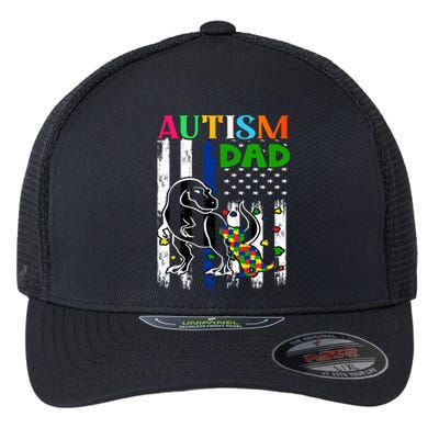 Autism Dad Flexfit Unipanel Trucker Cap