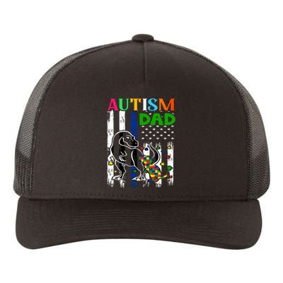 Autism Dad Yupoong Adult 5-Panel Trucker Hat