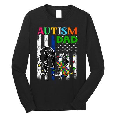 Autism Dad Long Sleeve Shirt