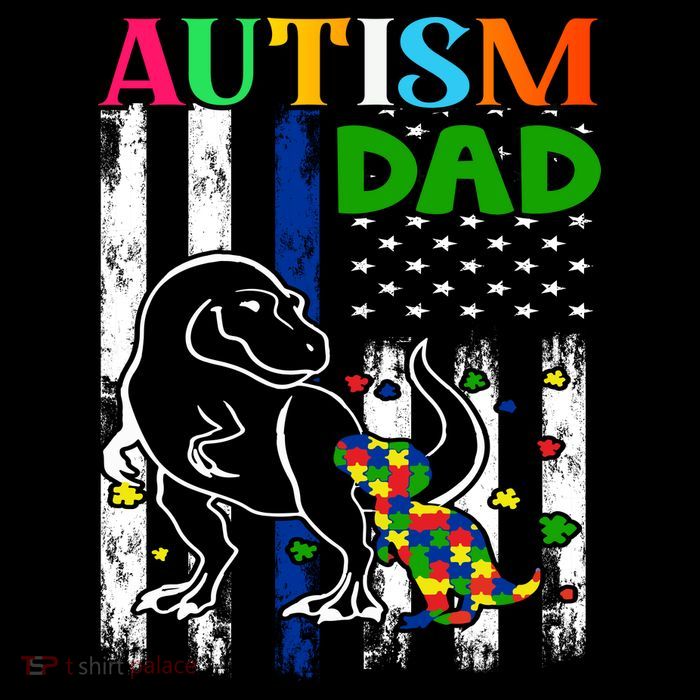 Autism Dad Tall T-Shirt