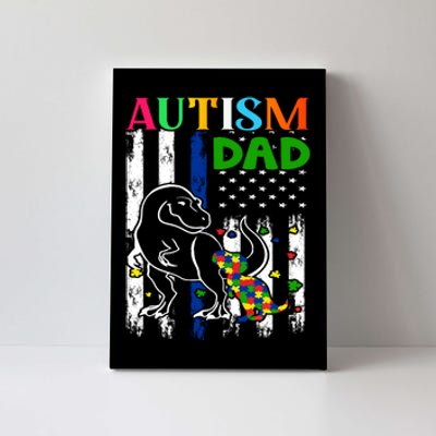 Autism Dad Canvas