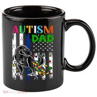 Autism Dad 11oz C Handle Ceramic Mug