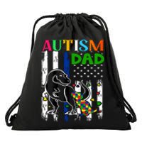 Autism Dad Drawstring Bag