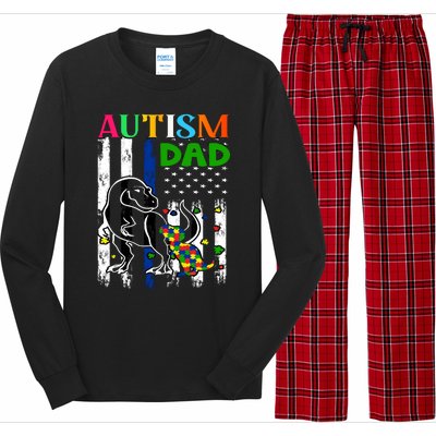 Autism Dad Long Sleeve Pajama Set