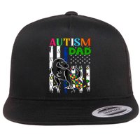 Autism Dad Flat Bill Trucker Hat