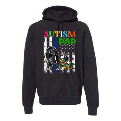 Autism Dad Premium Hoodie