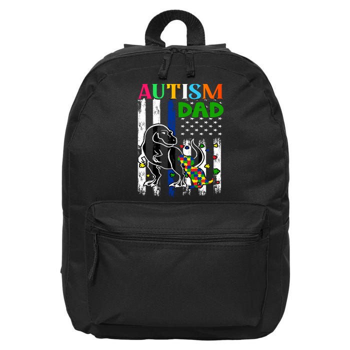 Autism Dad 16 in Basic Backpack