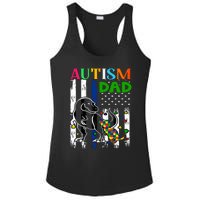 Autism Dad Ladies PosiCharge Competitor Racerback Tank