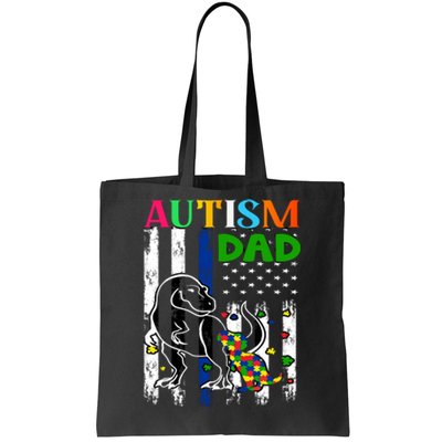 Autism Dad Tote Bag