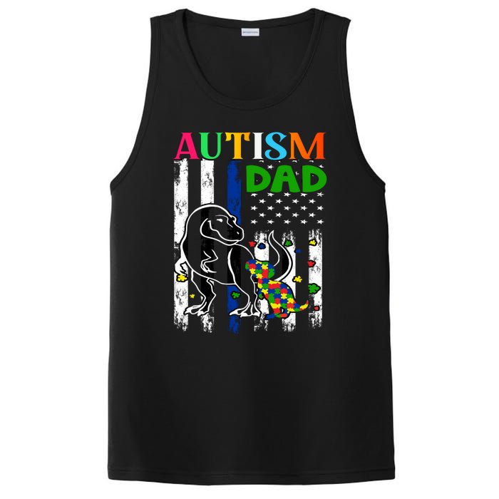 Autism Dad PosiCharge Competitor Tank