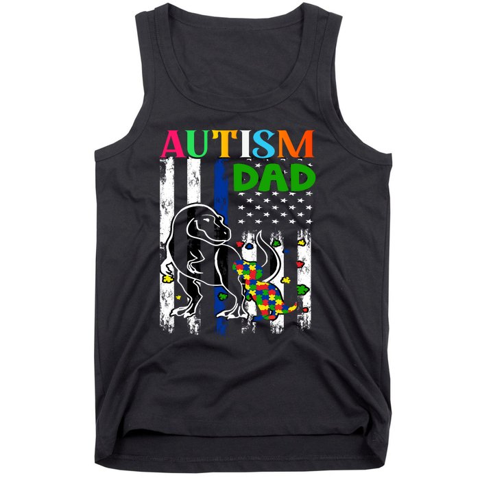 Autism Dad Tank Top