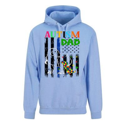 Autism Dad Unisex Surf Hoodie