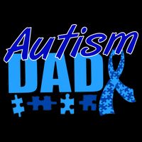Autism Dad Awareness Ribbon Cooling Performance Crew T-Shirt