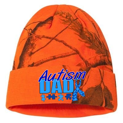 Autism Dad Awareness Ribbon Kati Licensed 12" Camo Beanie