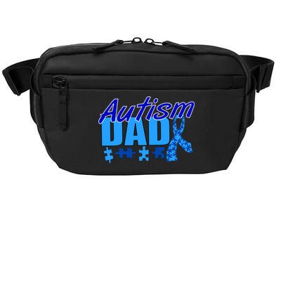 Autism Dad Awareness Ribbon Crossbody Pack