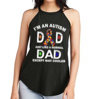 Autism Dad Just Like A Normal Dad But Way Cooler Women's Perfect Tri Rocker Tank