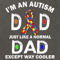 Autism Dad Just Like A Normal Dad But Way Cooler Cotton Canvas Backpack