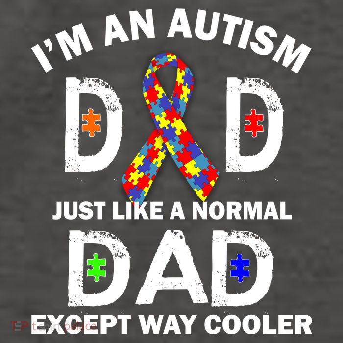 Autism Dad Just Like A Normal Dad But Way Cooler Vector Backpack