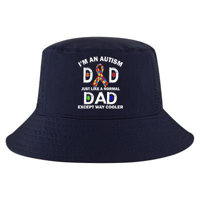 Autism Dad Just Like A Normal Dad But Way Cooler Cool Comfort Performance Bucket Hat