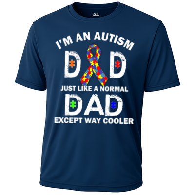Autism Dad Just Like A Normal Dad But Way Cooler Performance Shirt