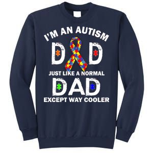 Autism Dad Just Like A Normal Dad But Way Cooler Sweatshirt