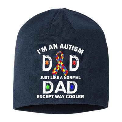 Autism Dad Just Like A Normal Dad But Way Cooler Sustainable Beanie