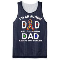 Autism Dad Just Like A Normal Dad But Way Cooler Mesh Reversible Basketball Jersey Tank