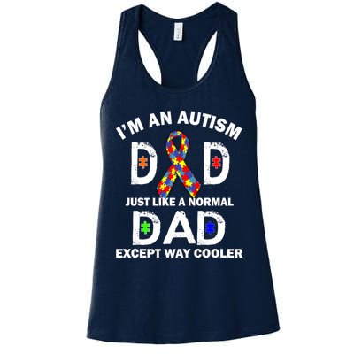 Autism Dad Just Like A Normal Dad But Way Cooler Womens Tank Top